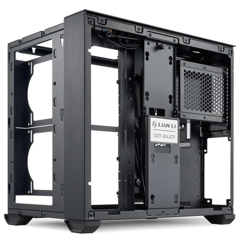 Lian Li O11 Air Mini, Midi-Tower, Tempered Glass - black