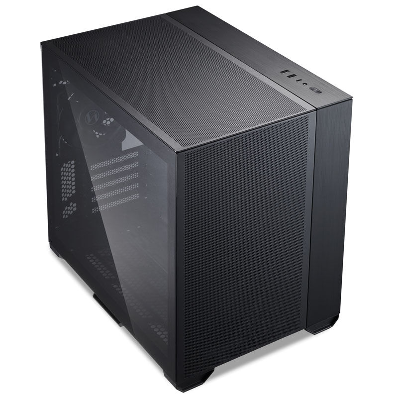 Lian Li O11 Air Mini, Midi-Tower, Tempered Glass - black