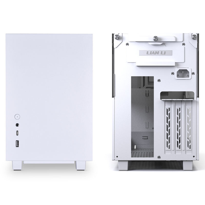 Lian Li Q58W4 Mini-ITX housing, PCIE 4.0 Edition - white