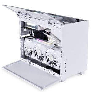 Lian Li Q58W4 Mini-ITX housing, PCIE 4.0 Edition - white