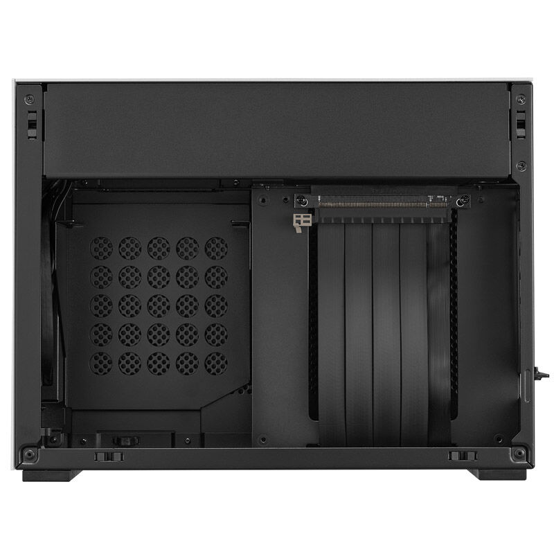 lian li A4-H2O A4 Mini-ITX case, PCIE4.0 riser cable - silver