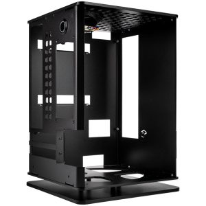 HGC Osmi 3.1 aluminum mini-ITX case - black : image 6