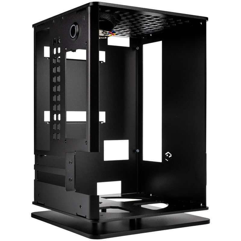 HGC Osmi 3.1 aluminum mini-ITX case - black : image 6