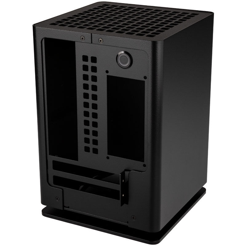 HGC Osmi 3.1 aluminum mini-ITX case - black : image 3