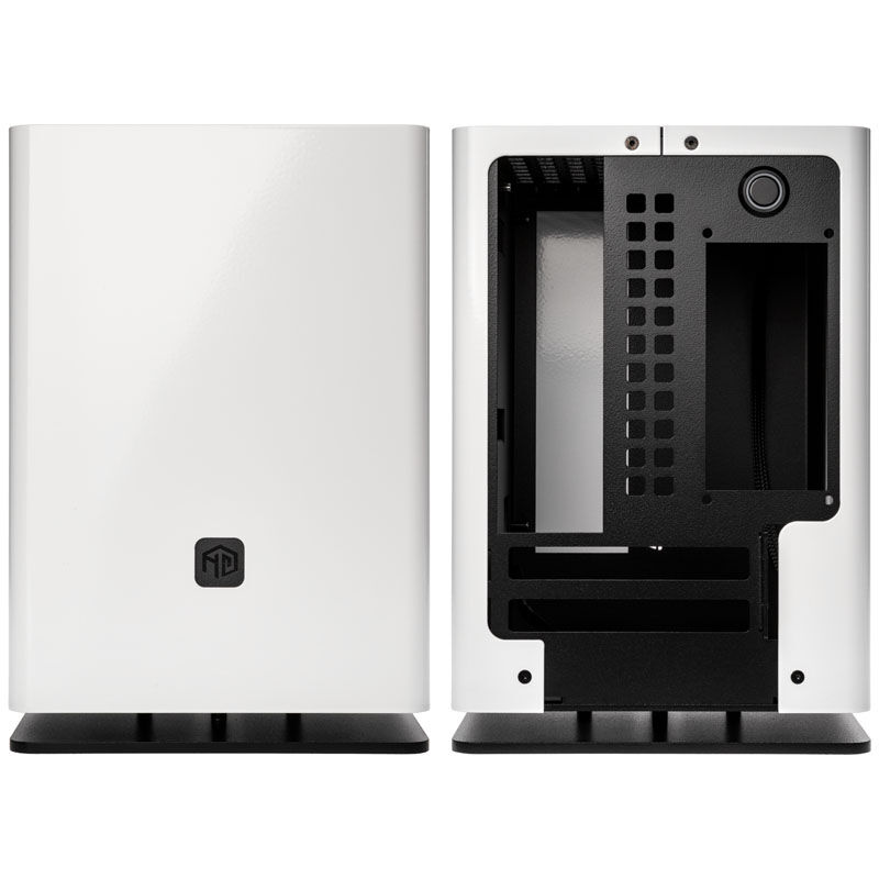 HGC Osmi 3.1 aluminum mini-ITX case - white : image 4