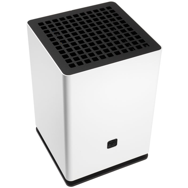 HGC Osmi 3.1 aluminum mini-ITX case - white : image 2