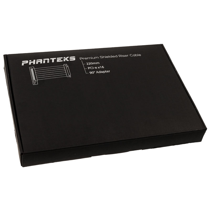 PHANTEKS PCIe x16 to PCIe x16 Riser Cable Extender Cable 90 -, 22cm