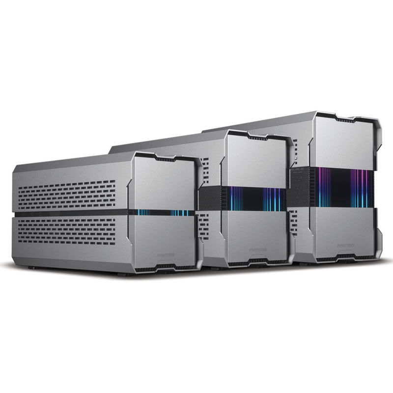 PHANTEKS Evolv Shift XT iTX Case, ARGB, Tempered Glass - silver