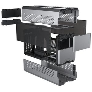 PHANTEKS Evolv Shift XT iTX Case, ARGB, Tempered Glass - silver