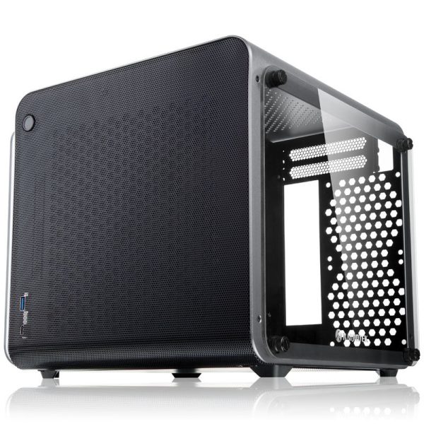 RAIJINTEK METIS EVO TG Mini-ITX case, tempered glass – silver