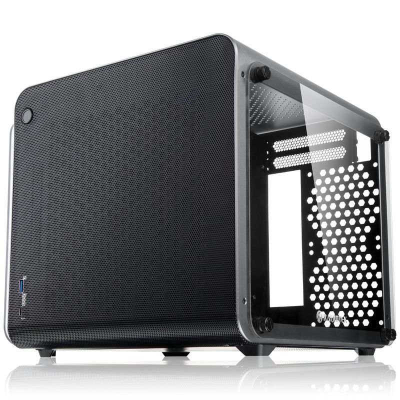 RAIJINTEK METIS EVO TG Mini-ITX case, tempered glass - silver