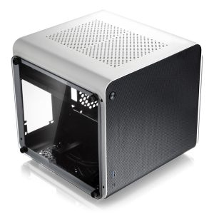 RAIJINTEK METIS EVO TG Mini-ITX case, tempered glass - white : image 2