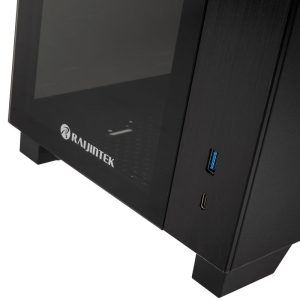 RAIJINTEK PAEAN MINI Mini-ITX case, Tempered Glass - black : image 4