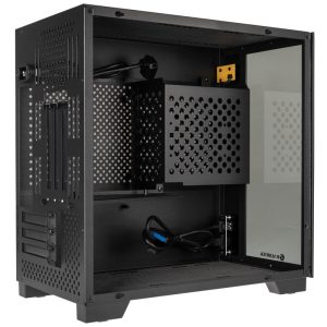 RAIJINTEK PAEAN MINI Mini-ITX case, Tempered Glass - black : image 7