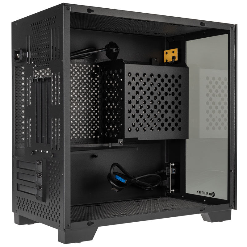 RAIJINTEK PAEAN MINI Mini-ITX case, Tempered Glass - black : image 7
