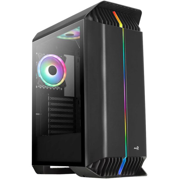 Aerocool Gladiator Duo Midi-Tower – black window