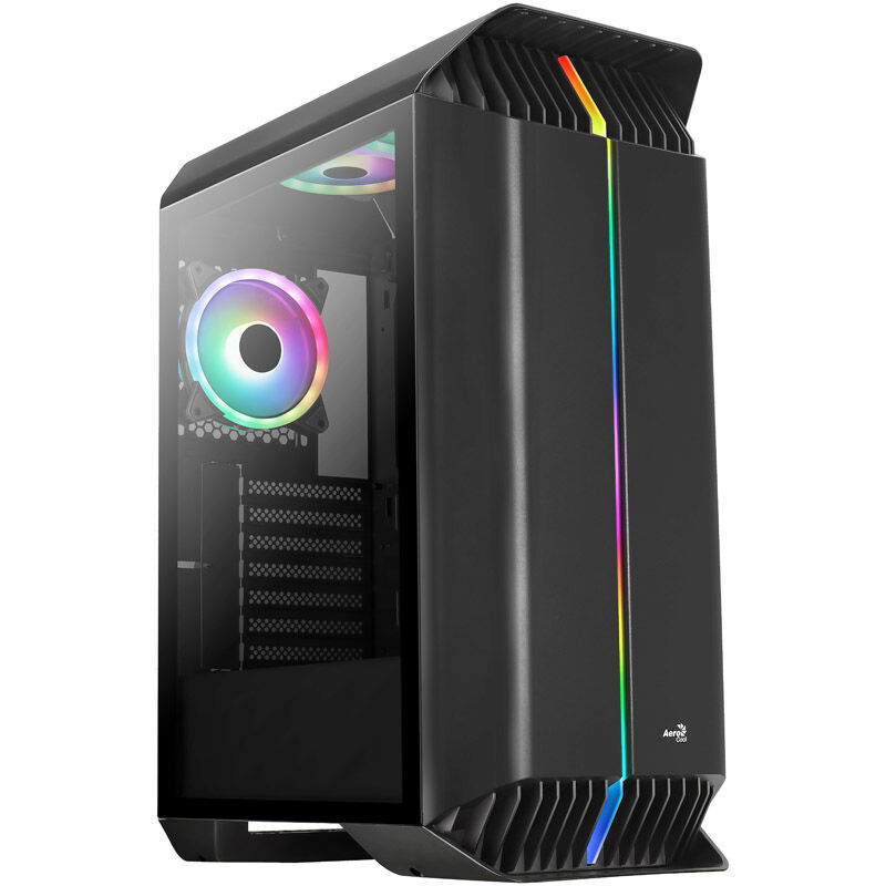Aerocool Gladiator Duo Midi-Tower - black window
