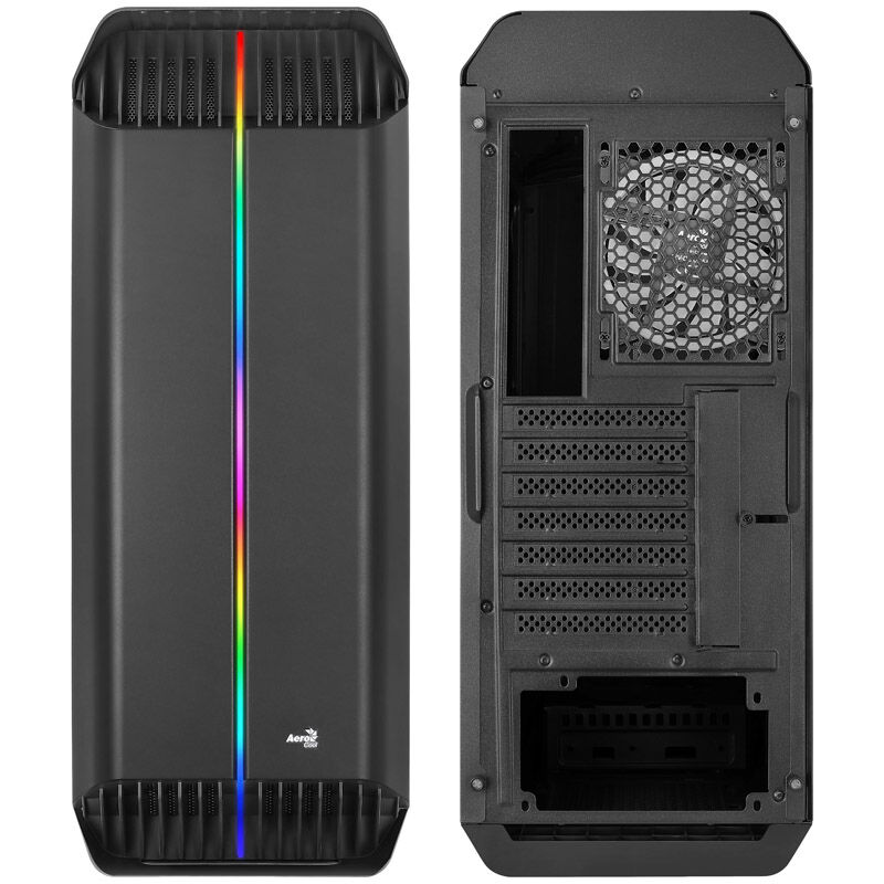 Aerocool Gladiator Duo Midi-Tower - black window