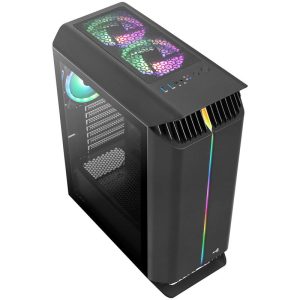 Aerocool Gladiator Duo Midi-Tower - black window