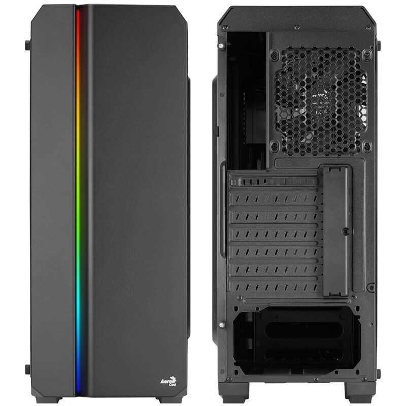 Aerocool Genesis ARGB V1 Midi Tower, Acrylic Glass - black : image 5