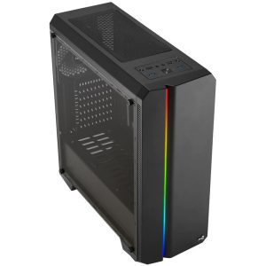 Aerocool Genesis ARGB V1 Midi Tower, Acrylic Glass - black : image 2
