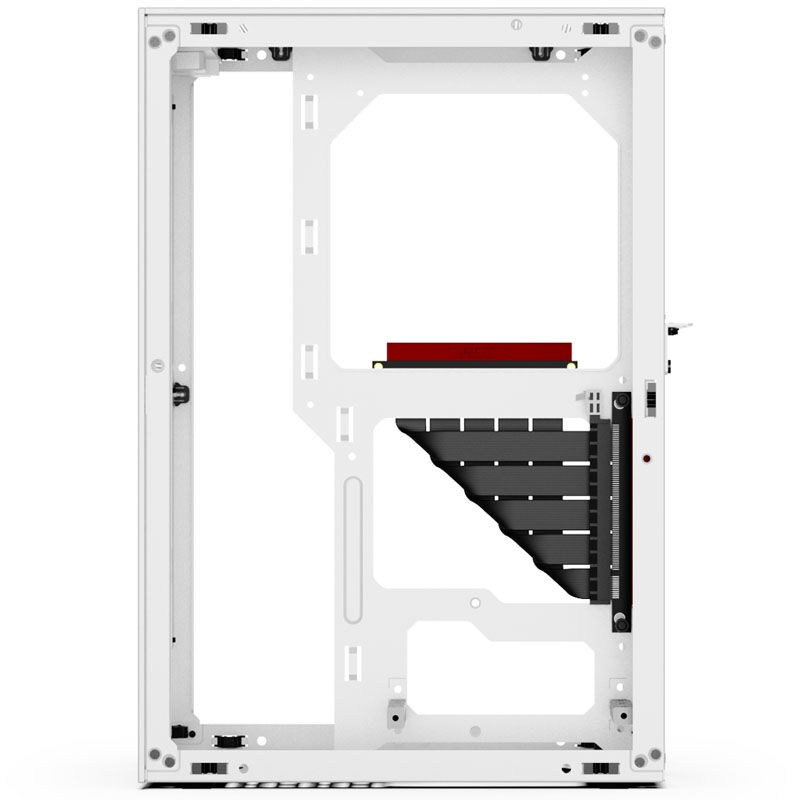 Ssupd Meshlicious Full Mesh PCIE 4.0 Edition Mini-ITX Case - White