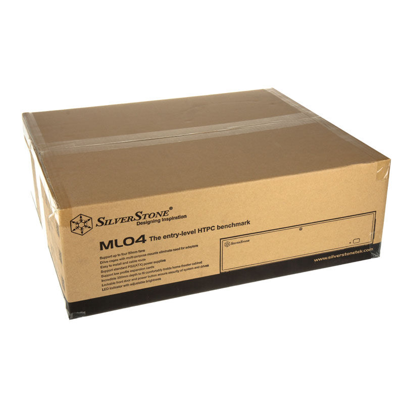 Silverstone SST-ML04B Milo HTPC case - black