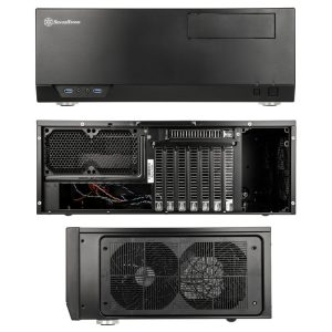 Silverstone SST-GD09B USB 3.0 Grandia Desktop - Black