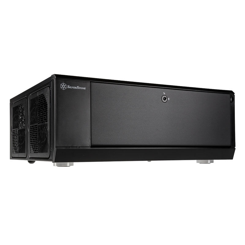 SilverStone Grandia SST-GD10B Desktop - Black : image 1