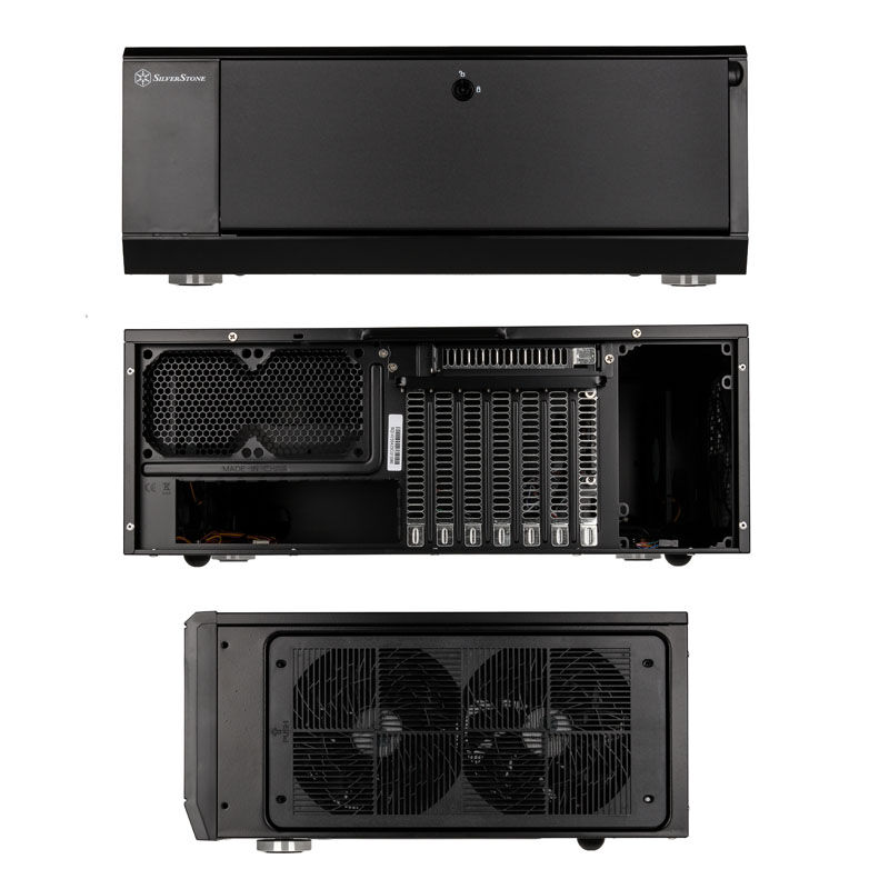 SilverStone Grandia SST-GD10B Desktop - Black : image 2