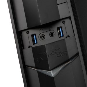 Silverstone SST-RVZ02B-W Raven HTPC Case - Black