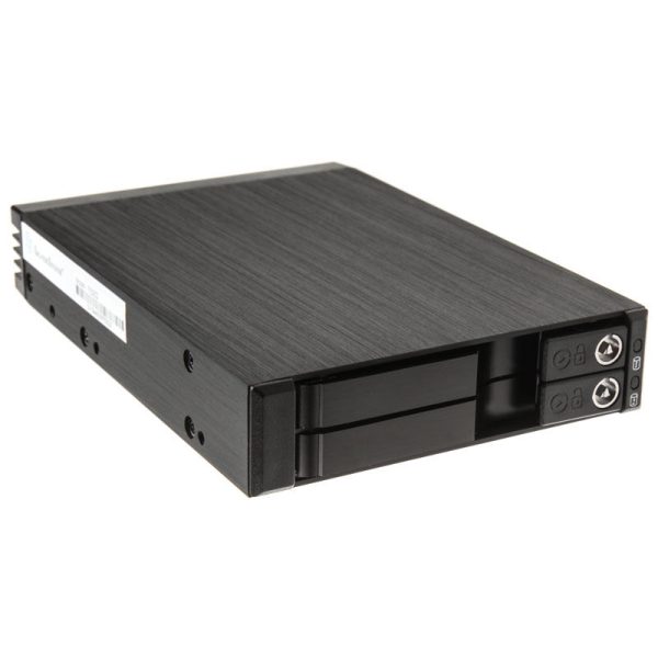 Silverstone SST-FS202B 3.5 inch hot-swap for 2x 2.5-inch HDD / SSD