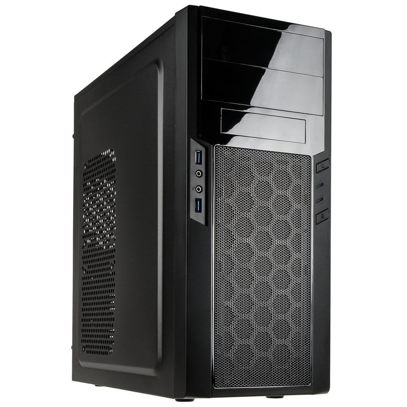 Silverstone SST-PS13B Precision Midi-Tower - black