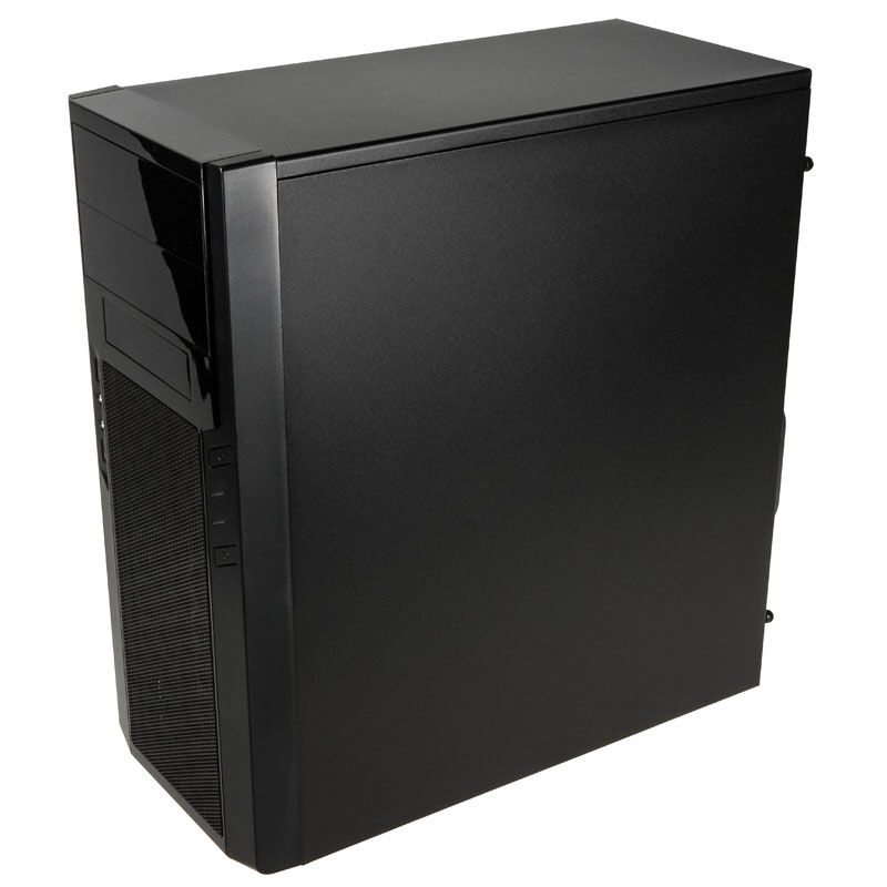 Silverstone SST-PS13B Precision Midi-Tower - black