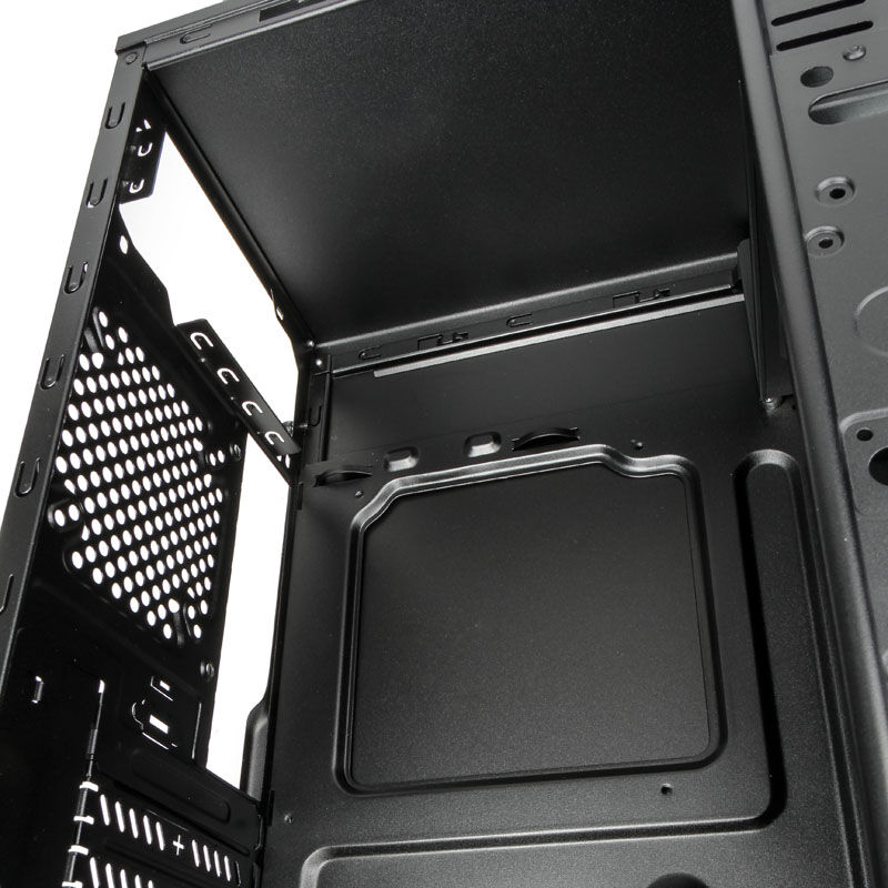 Silverstone SST-PS13B Precision Midi-Tower - black