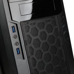 Silverstone SST-PS13B Precision Midi-Tower - black