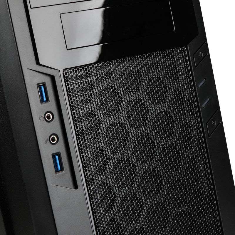 Silverstone SST-PS13B Precision Midi-Tower - black
