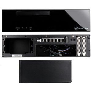 Silverstone SST-ML09B Milo HTPC Housing - Black
