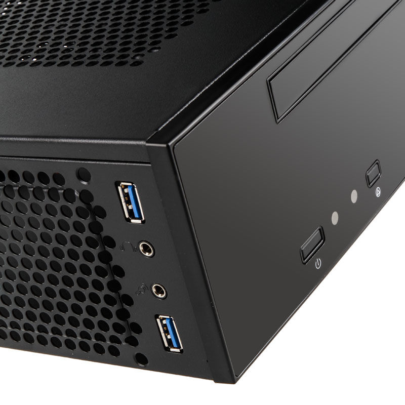 Silverstone SST-ML09B Milo HTPC Housing - Black