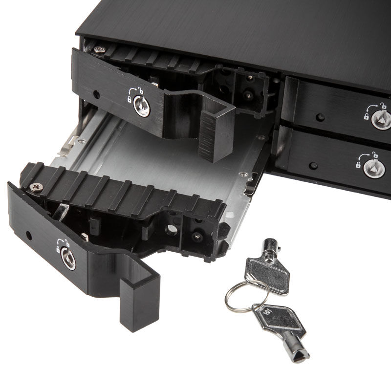 Silverstone SST-FS204B 5.25 inch hot-swap for 4x 2.5 inch HDD / SSD : image 3