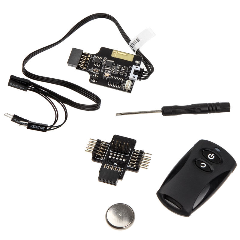 Silverstone SST-ES02-USB, remote control for PC Power on / off