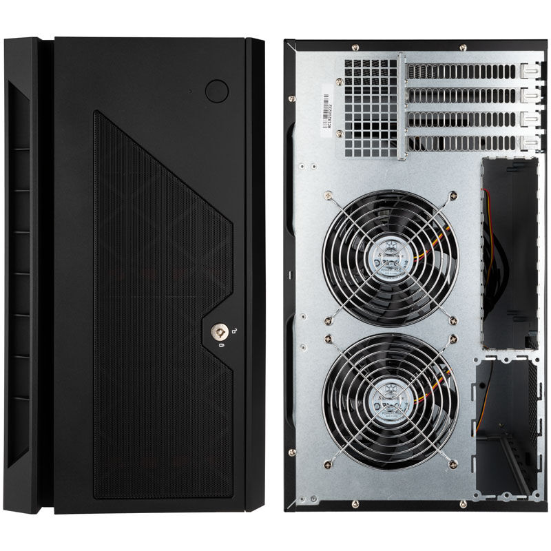 Silverstone SST-CS381 Mini-ITX Storage, black
