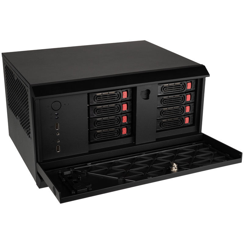 Silverstone SST-CS381 Mini-ITX Storage, black