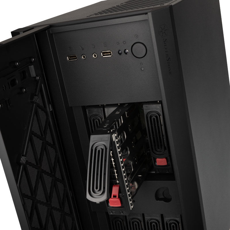Silverstone SST-CS381 Mini-ITX Storage, black