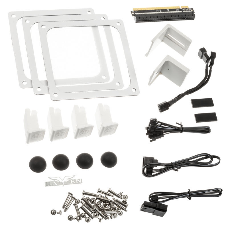Silverstone Raven Z RVZ03W-ARGB HTPC case - white