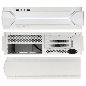 Silverstone Raven Z RVZ03W-ARGB HTPC case - white
