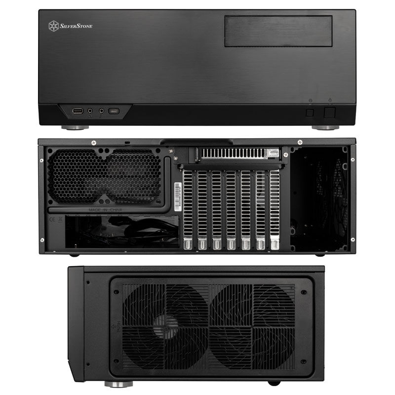 Silverstone SST-GD09-C USB 3.0 Grandia Desktop - black : image 3