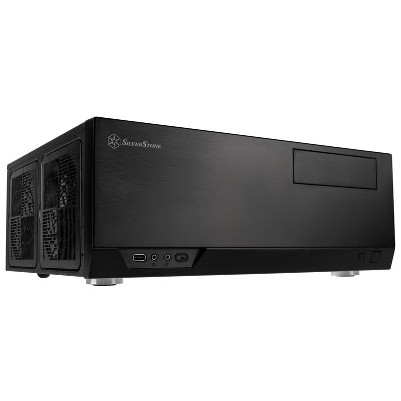 Silverstone SST-GD09-C USB 3.0 Grandia Desktop - black : image 1