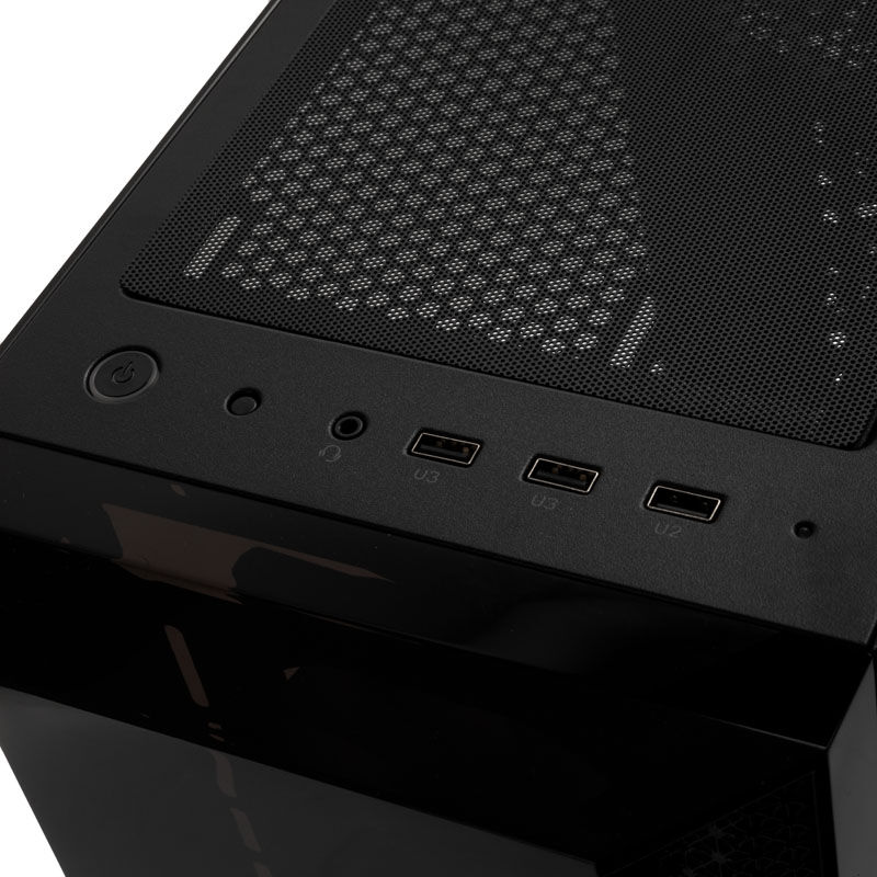 Silverstone Fara B1 Pro Midi-Tower, ARGB, Tempered Glass - black