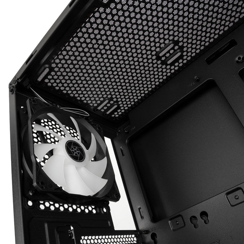Silverstone Fara B1 Pro Midi-Tower, ARGB, Tempered Glass - black